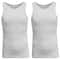Galaxy By Harvic Famous Heavyweight Men’s Ribbed Tank Top 2 Pack